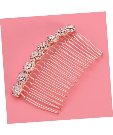 DOITOOL Flower Hairpin Comb Hair Barrettes Hair Pin Hair Clip Comb Rhinestone Bobby Pins Bride Sun Flower Headgear Flower Hair Clip Comb - Buy Online on GoSupps.com