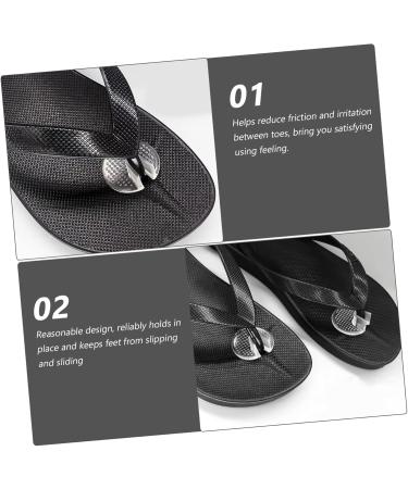 12 Pairs Non-Slip Clip Toe Pads - Clear Forefoot Cushions & Protectors for Sandals | Ultimate Toe Comfort - Buy Online on GoSupps.com