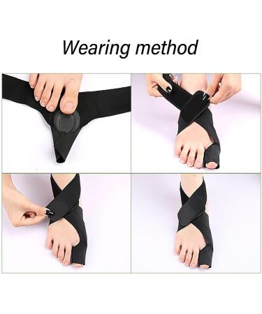 Anti-Friction Bale Sleeve for Hallux Valgus Relief - Adjustable Shock-Damping Corrector for Large Toes (Left Foot) - Day & Night Comfort - Buy Online on GoSupps.com
