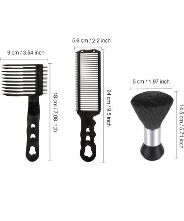 Fade Haircut Guide Set: Comb Barber Brush & Shaving Template for Men | Self Haircut Kit - Buy Online on GoSupps.com