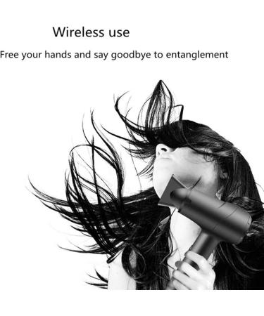 Cordless Wireless Hair Dryer Portable Blow Dryer Hot & Cold Wind Fast Charge Rechargeable Travel Hair Dryer for Blowing Hair Painting Drying - Buy Online on GoSupps.com