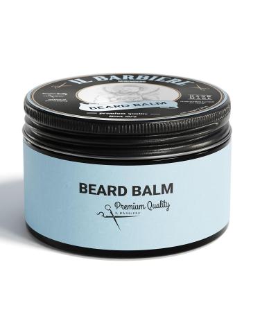IL Barbiere Beard Balm Made in Italy - Natural Beard Wax & Cream for Men | Daily Beard Care & Grooming | 100ml (1 SPACK) - Buy Online on GoSupps.com