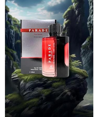 Parade Pour Homme Eau de Toilette 3.4 FL OZ. Citrus Aromatic fragrance For Men's - Buy Online on GoSupps.com