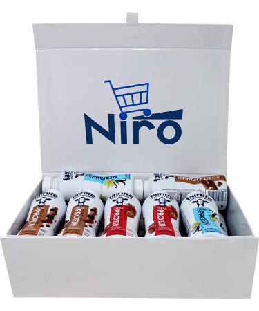 Fairlife Nutrition Plan Protein Shake | 12 Pack Niro Assortment | Chocolate, Vanilla, Strawberry Flavors - Buy Online on GoSupps.com
