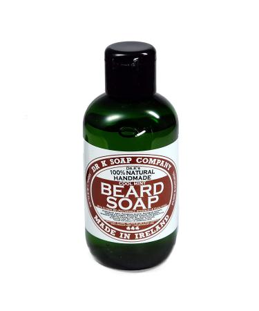 Dr K Beard Soap Cool Mint 100ml transparent