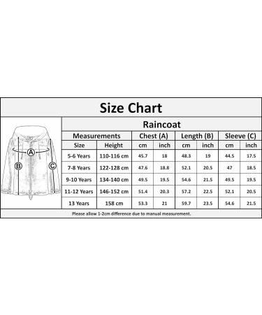 Kids Unisex Waterproof Hooded Cagoule Rain Mac - Baby Pink 5-6 - Buy Online on GoSupps.com