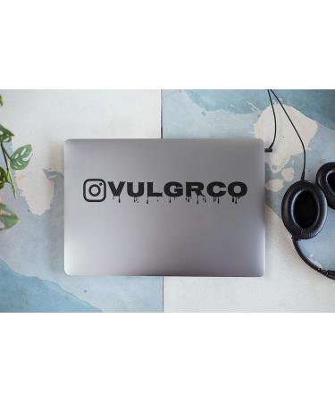 Personalized Social Media Decal Stickers by VulgrCo - Custom Name, Username, Logo & Brand Vinyl - Buy Online on GoSupps.com