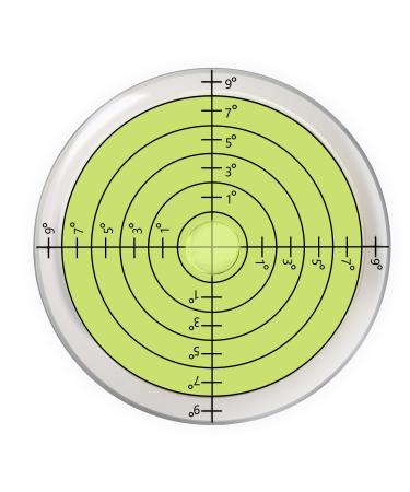 Golf Green Reader Pro Putt Golf Ball Marker Round Bubble Level High Precision Golf Putting Aid Putting Green 40x10mm