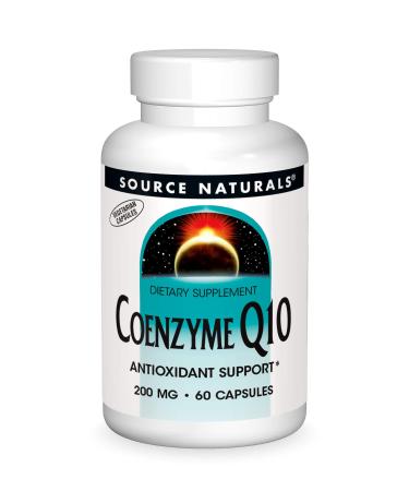 Source Naturals Coenzyme Q10 200 mg 60 Capsules
