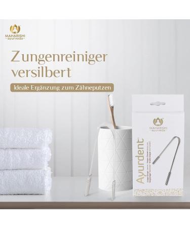 Maharishi Ayurveda Tongue Cleaner - Natural Oral Care Tongue Scraper | Pack of 1 - International Shipping Available - Buy Online on GoSupps.com