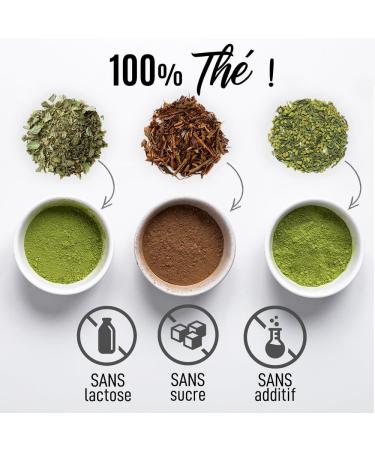 ORIGEENS Matcha LATTE Powder of: Organic Matcha Tea Organic Hojicha Tea Organic Genmaicha Tea 3 x 50 g Matcha Tea - Buy Online on GoSupps.com