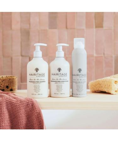 Hairitage Down to the Basics Fragrance-Free Conditioner - Chamomile & Sunflower Seed Oil - Ultra-Mild & Moisture Rich for Sensitive Scalps - 13 oz - Buy Online on GoSupps.com