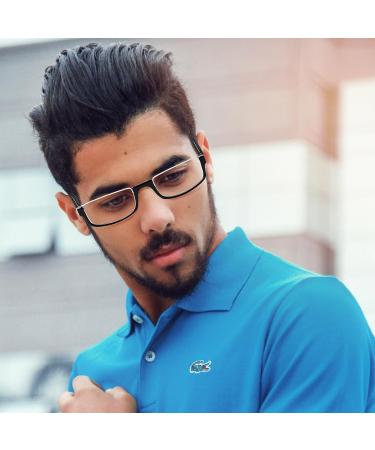 Kerecsen 5-Pack Half-Moon Reading Glasses for Women & Men - Black 2.0 Reader Frames with Spring Hinges | International Shipping Available - Buy Online on GoSupps.com