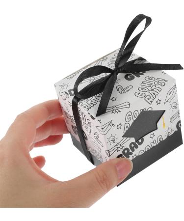 Alipis Graduation Candy Square Box: 10pcs Graduation Candy Box Graduation Party Favors Graduation Gift Box Paper Candy Boxes - Buy Online on GoSupps.com