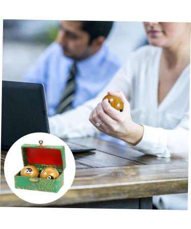 Solustre 8 STK Massage Globe & Hand Rolling Balls - Stress Relief Massage Devices for Adults - Metal Hand Massager Tool - Buy Online on GoSupps.com