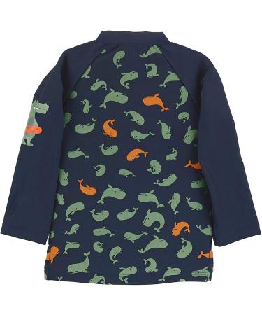 Sterntaler Baby Boys Long Sleeve Swim Shirt - Whale Rash Guard Navy 110-116 EU | International Shipping Available - Buy Online on GoSupps.com