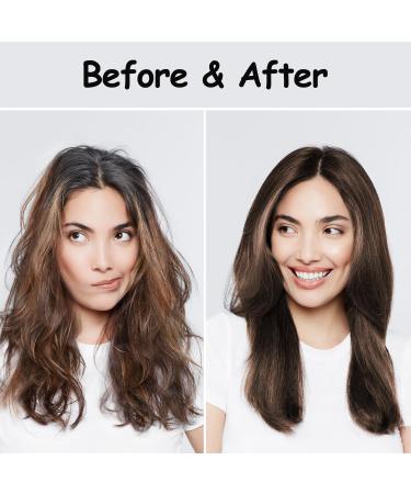 Light Brown Hair Dye & Shampoo - 3-in-1 Argan Oil Formula | Easy Semi-Permanent Color (16.9 Fl Oz - Buy Online on GoSupps.com