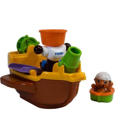 TOMY Toomies Pirate Bath Toy | Water Play Shower Baby Toy for Kids | Suitable for Toddlers & Children Boys & Girls from 18 Months - Buy Online on GoSupps.com