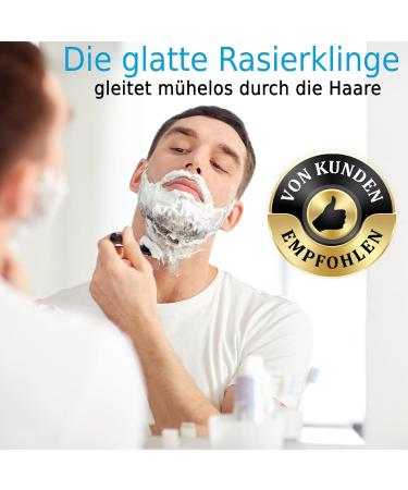 Buy 2x Men's Razor with 40 Replaceable Blades - Super Wet Disposable Shaver for Ultimate Grooming - Buy Online on GoSupps.com