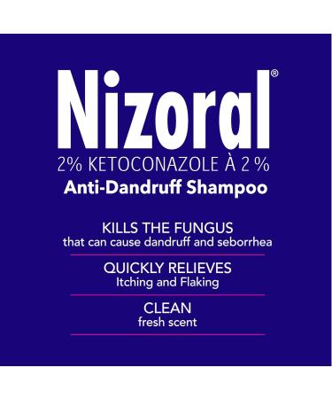 Nizoral Ketoconazole 2 Percent Anti-dandruff and Itchy Scalp Shampoo 400 ml - Buy Online on GoSupps.com