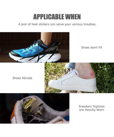 Puikos 2 Pair 10mm Heel Inserts - Soft Breathable & Wear-Resistant Cushions for Leather Sports & Dress Shoes - Buy Online on GoSupps.com