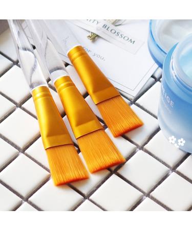 Facial Mask Brush Set - Soft Brushes for Clay Masks, Serums - 3 Pack - Buy Online on GoSupps.com