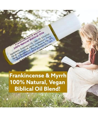 Urban ReLeaf Anointing & Blessing Oil Roll-On - Frankincense & Myrrh - USA Made - 0.44 Fl Oz - Comfort & Consecration - Buy Online on GoSupps.com