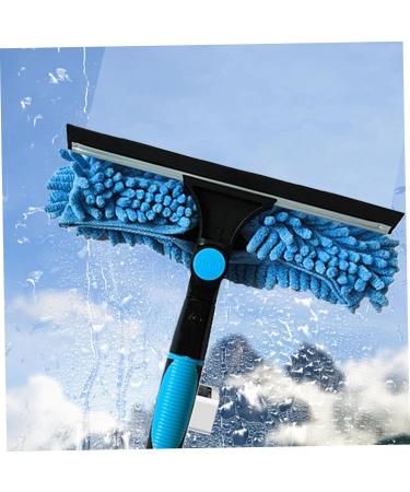 Window Cleaning Equipment Telescopic Window Cleaner Tool with 10-Section Extension Pole 2-in-1 Rotatable Window Squeegee Telescopic Pole Window Cleaning Kit for Home Car Glass - Buy Online on GoSupps.com