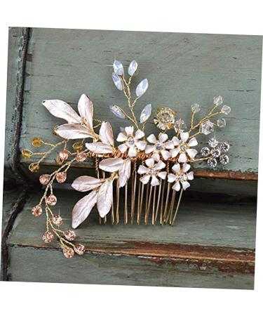 DOITOOL Hairpins Hair for Women Wedding Hair Clip Beige Bath Towel Hair Accessories for Prom Decorative Hair Clips for Women Ice Face Mold Pearl Hair Barrettes Bride Rhinestones - Buy Online on GoSupps.com