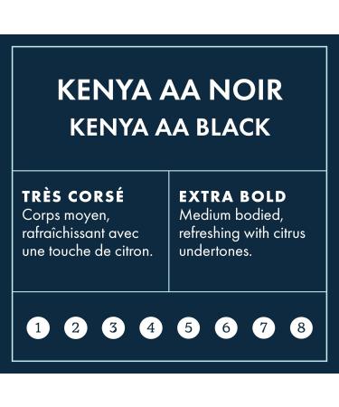 Virgin Hill Coffee - Kenya Black AA - Extra Bold Intensity & Extra Dark Roast - Half Pound of High-Grade Ground Coffee - 8oz / 227 grams Ground 8 oz. / 227 grams - Buy Online on GoSupps.com