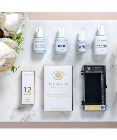 Eye Design Platinum Eyelash Glue - Professional Long-Lasting Adhesive for Eyelash Extensions (10 ml) | Super Strong Bond & Quick Drying Time - Buy Online on GoSupps.com