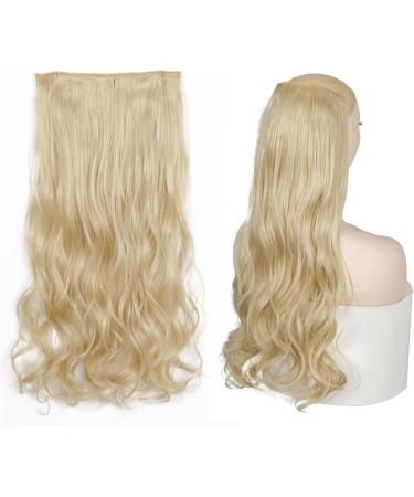 Hair Extensions 5 Clips Long Water Wave Hair Extensions Clips in High Temperature Fiber Clip in Hair Extensions Soft Synthetic Hairpieces for Women Hair Pieces(Sg88-22-613) - Buy Online on GoSupps.com