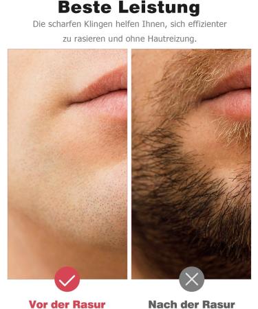 Series 3000 Upgrade SH30 Shake Head - Aquatouch Schakeropf with Sharp Blades for 3000 5000 AT899 PT720 PT725 PT815 PT860 - 6 Pieces - Buy Online on GoSupps.com