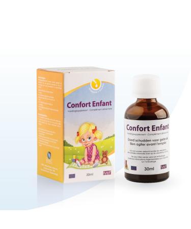 Confort Enfant - Natural Digestive Support with Chamomile, Fennel and Caraway | Soothes Gases and Colic | Drops 30 ml