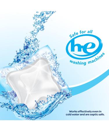 60-Count All Mighty Pacs Free Clear Laundry Detergent for Sensitive Skin - Buy Online on GoSupps.com