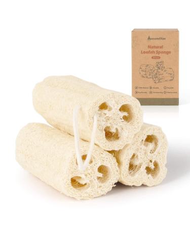 Luffa natural luffa sponge 100% organic shower sponge peeling sponge bathroom body brush for removing dead skin no bleaching environmentally friendly skin care