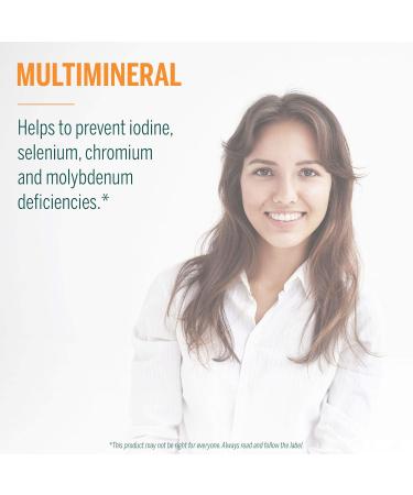 Genestra Brands - Colloidal Multi Mins Liquid - Multi Mineral Formula to Support Good Health and Thyroid Function - 1000 ml Liquid - Natural Orange Flavour - Buy Online on GoSupps.com