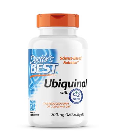 Doctor's Best Ubiquinol with Kaneka QH Ubiquinol 200mg (capsules 120 pieces) 120 pieces (1 pack) 120