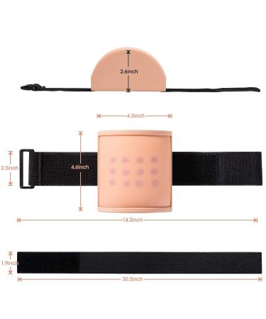 Ultrassist IM ID SQ Injection Practice Pad - 3-in-1 Injection Training for Medical Professionals - Buy Online on GoSupps.com