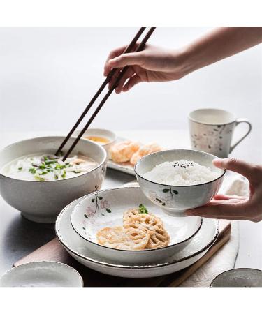 Dinner Plates Ceramic Dinner Plate Sets 13-Piece Kitchen Dinnerware Set Service for 2 Hand-Painted Cherry Blossom Premium Quality Porcelain Plates Set Plates Kitchenware - Buy Online on GoSupps.com