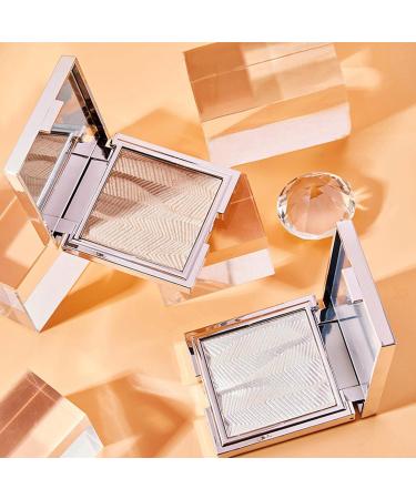 Highlighter Powder Lightweight Smooth Texture Powder Glitter High Gloss Shimmer Powder Makeup for Face Body Cosmetic 2# - Buy Online on GoSupps.com