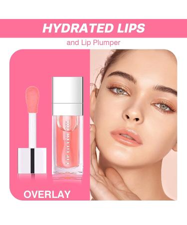 Lip Oil: Long-Lasting Moisturizing Lip Glow Oil - Cherry Oil Tinted Primer for Plumping Lips - Buy Online on GoSupps.com