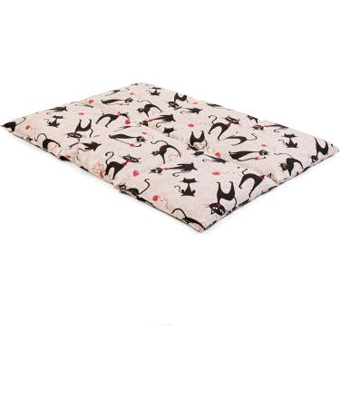 Country of Giraffe Large 40x30cm Rapeseed Pillow - Heat Pillow for Cats | 6 Chamber Grain Pillow for Back & Abdominal Support - Ideal for Cats - Buy Online on GoSupps.com