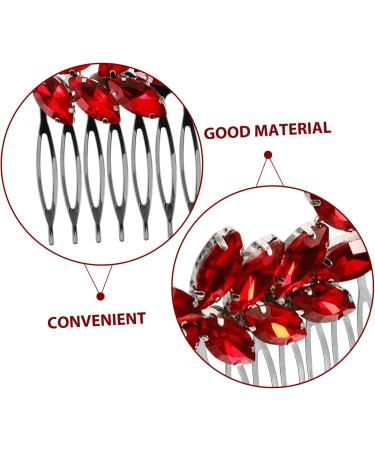 minkissy Bridal Headwear Hair Combs for Wedding Hair Side Comb Bridal Hair Comb Wedding Hair Clips for Brides Hair Comb Clips Rhinestone Hair Combs Hair Combs for Women Accessories - Buy Online on GoSupps.com