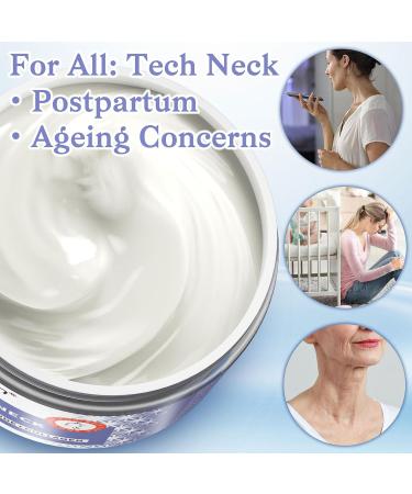 Anti-Aging Neck Firming Cream - Natural Face Moisturizer with Retinol Collagen Peptides & Hyaluronic Acid - Daily Moisturizer Face & Neck Cream - Firming Hydrating Facial Moisturizer Cream Day & Night - Buy Online on GoSupps.com