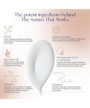 Augustinus Bader The Serum Luxury Hydrating Anti-Aging Face Serum Boosts Firmness Smooths Fine Lines & Evens Skin Tone Complete Set (Refillable Ceramic Base) 30 ml / 1 fl oz - Buy Online on GoSupps.com