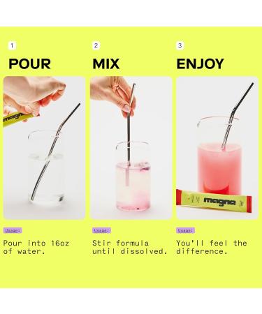 MAGNA Electrolytes Powder Drink Mix for Hydration Energy & Focus Support with Magnesium L Threonate Sodium Potassium Vitamin D B6 & B12 Sugar Free Lemon Lime Flavor 28 Servings Lemon Lime 28 Servings - Buy Online on GoSupps.com
