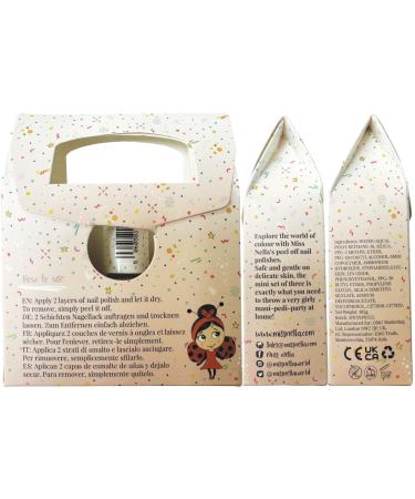 Miss Nella Good Vibellack 3 Set - Abracadabra Sugar Hugs & Butterfly Wings | Non-Toxic Peel-Off Nail Polish for Kids | Water-Based & Odorless - Buy Online on GoSupps.com