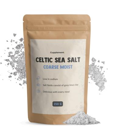 Cupplement Cupplement - Celtic Sea Salt 250 Grams - Premium Quality - Coarse Salt