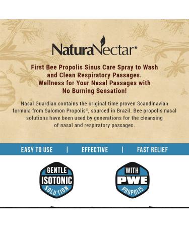 NaturaNectar Nasal Guardian Spray 1.0 fl oz - Natural Relief for Nasal Comfort - Buy Online on GoSupps.com